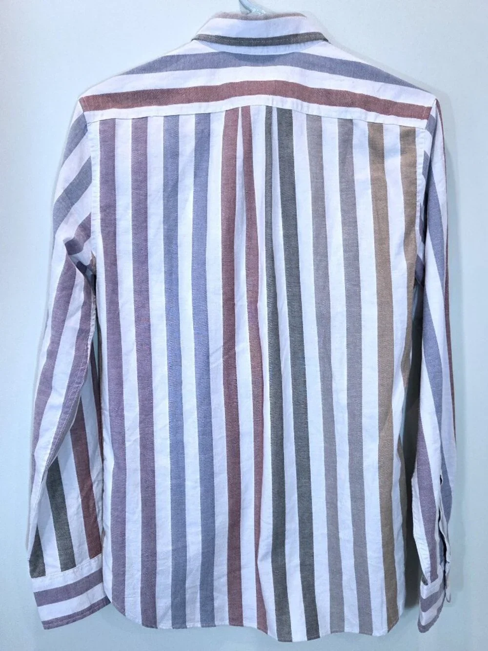 NWT J. Crew Broken-In Oxford Striped Slim Fit Shirt Size S